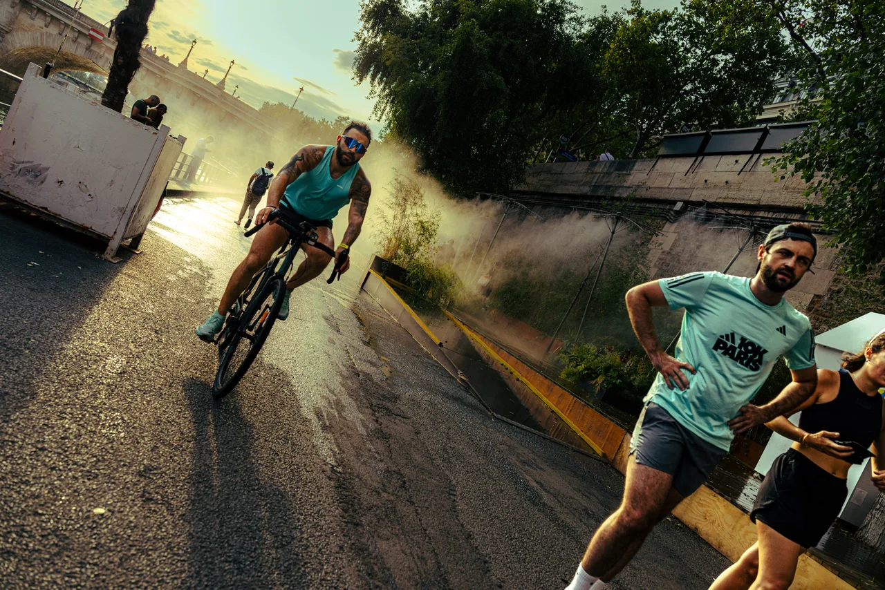 Cycliste route